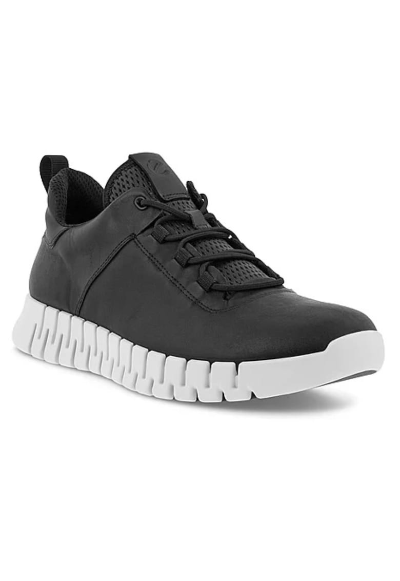 Pantofi barbati piele naturala - negru - Negru