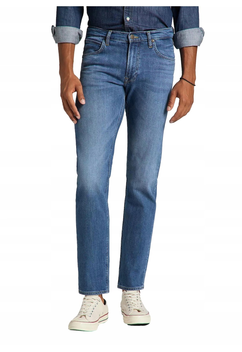 Blugi - Daren Zip Fly - albastru indigo