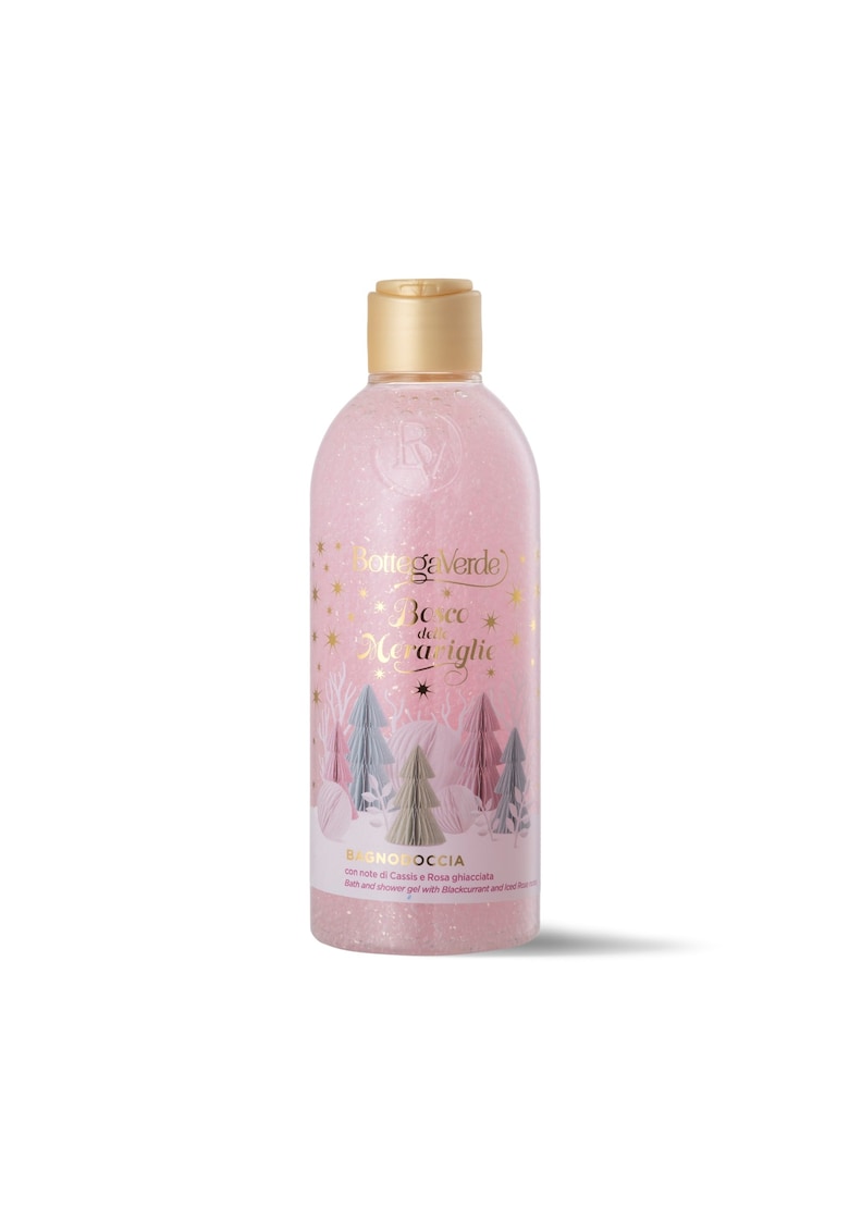 Gel de dus hidratant cu trandafir si coacaze negre - Bosco delle meraviglie - 250 ML -