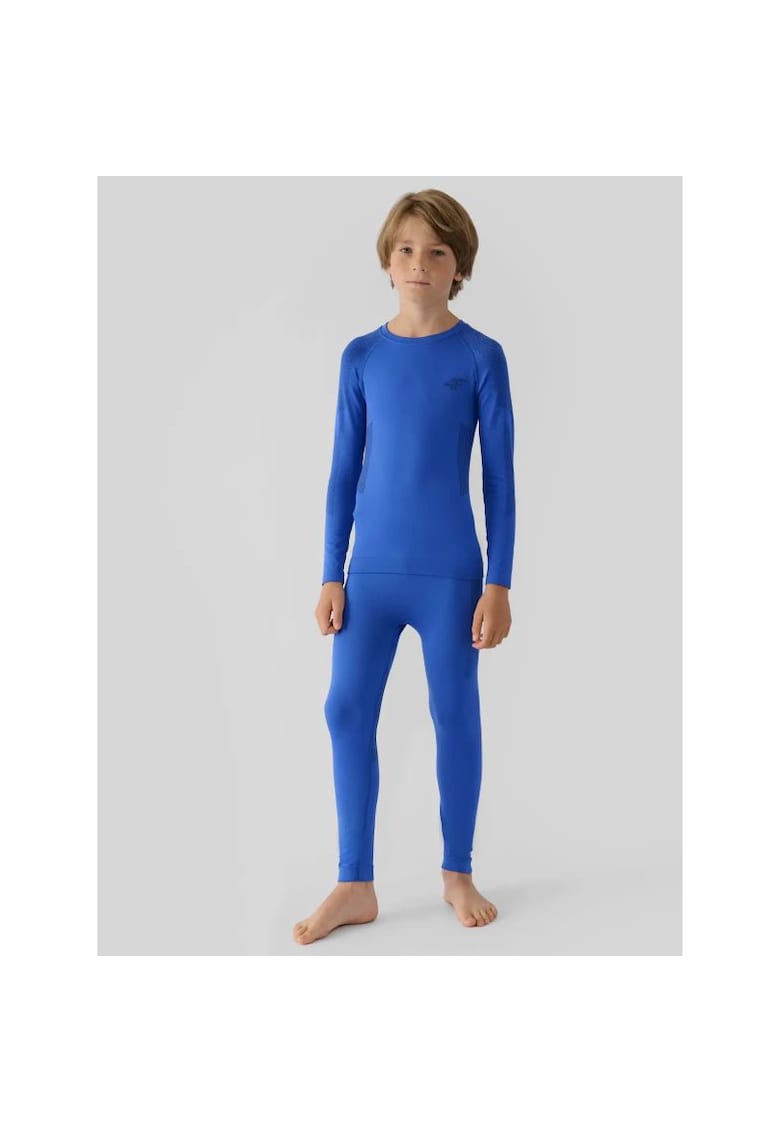 Lenjerie termoactiva copii poliamida - albastru - 140cm