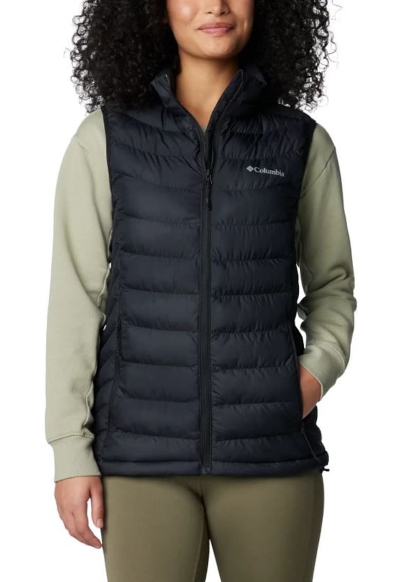 Vesta dama Powder Lite II - negru - poliester - pentru turism
