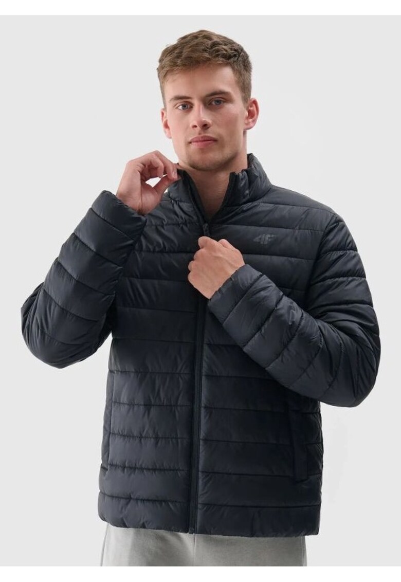 Geaca barbati jacheta matlasata - impermeabila - neagra - poliamida