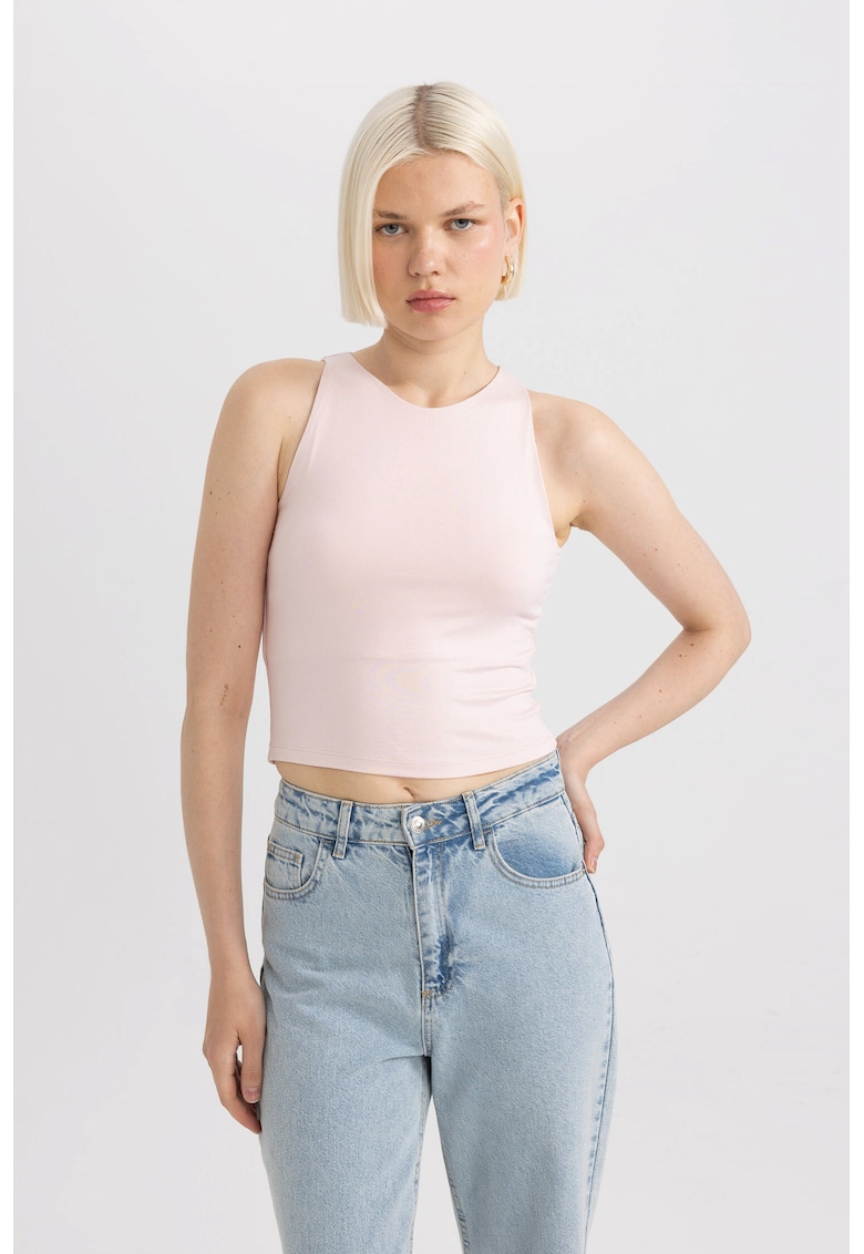 Top crop slim fit