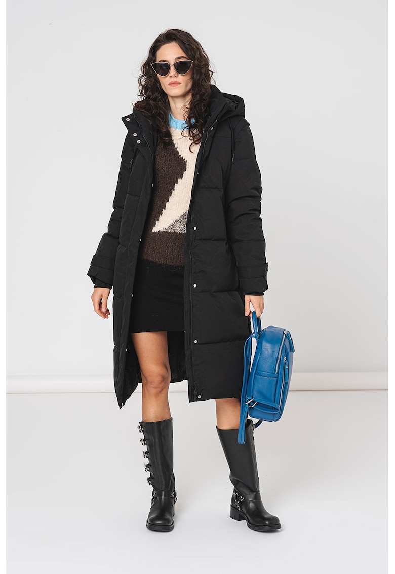 Geaca cu vatelina si maneci detasabile Geaca cu vatelina si maneci detasabile