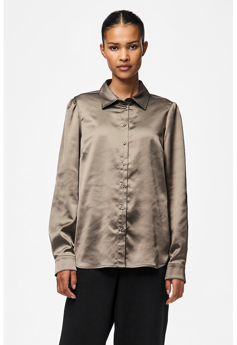 Camasa cu aspect satinat