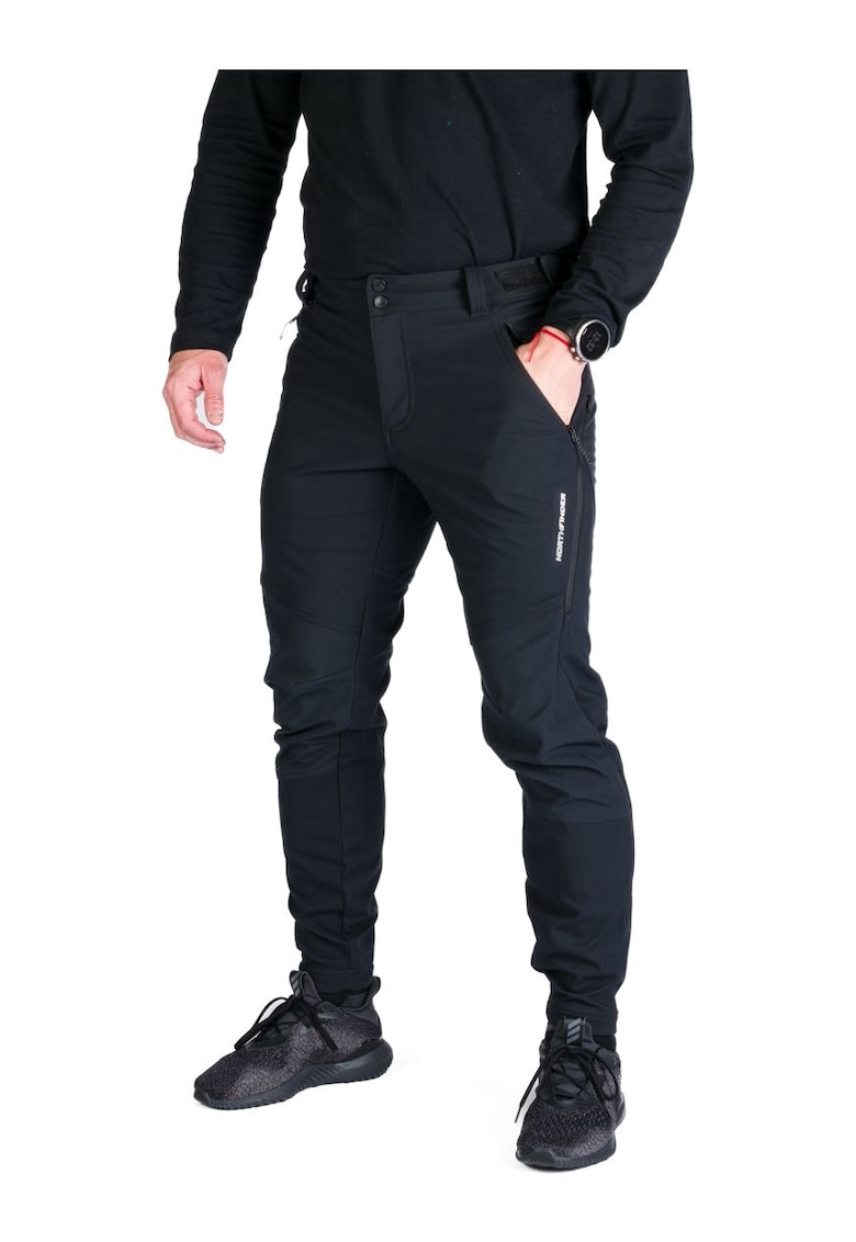 Pantaloni pentru barbati - 3423583 - Poliester - Negru