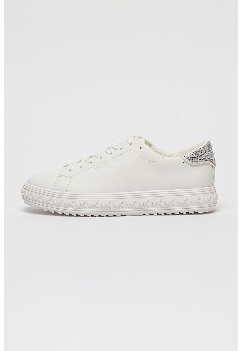 Pantofi sport din piele cu sireturi Grove - Alb