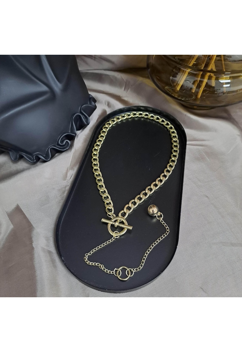 Colier auriu - lung - cu zale - Nike C2 -