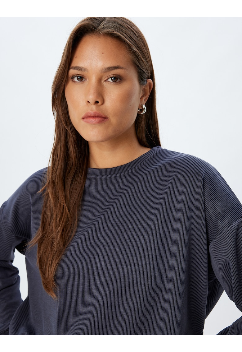 Bluza de trening cu maneci cazute