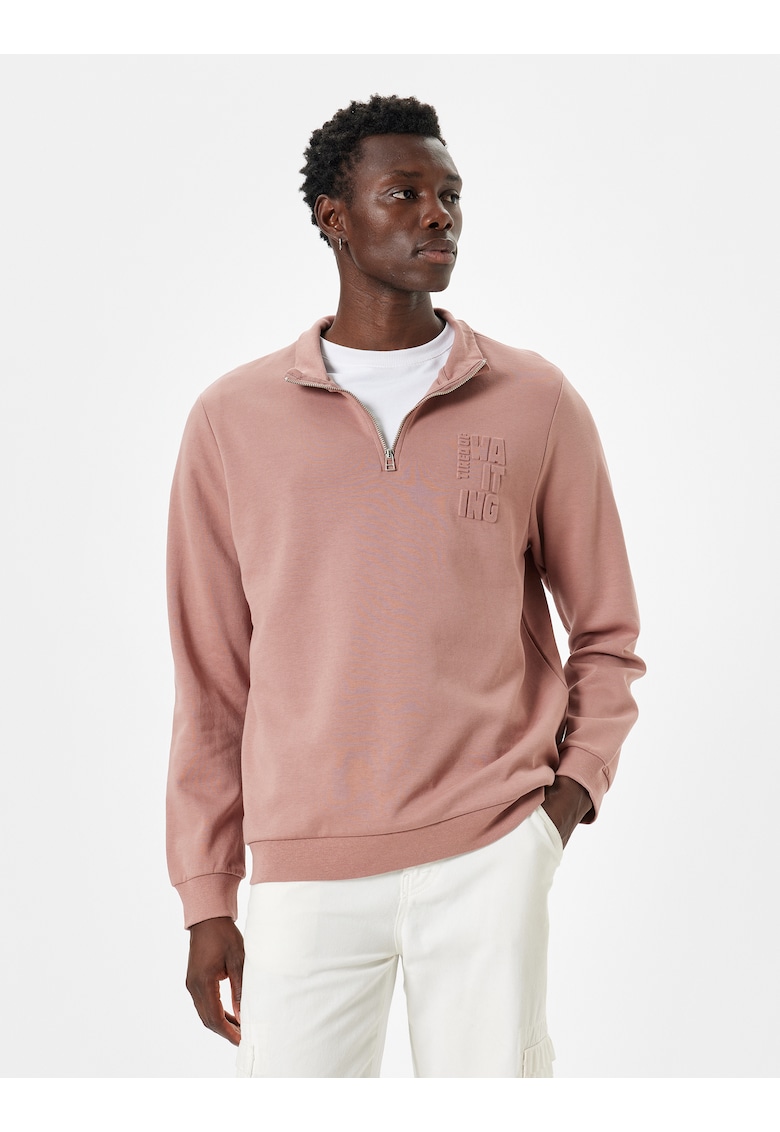 Bluza de trening cu text