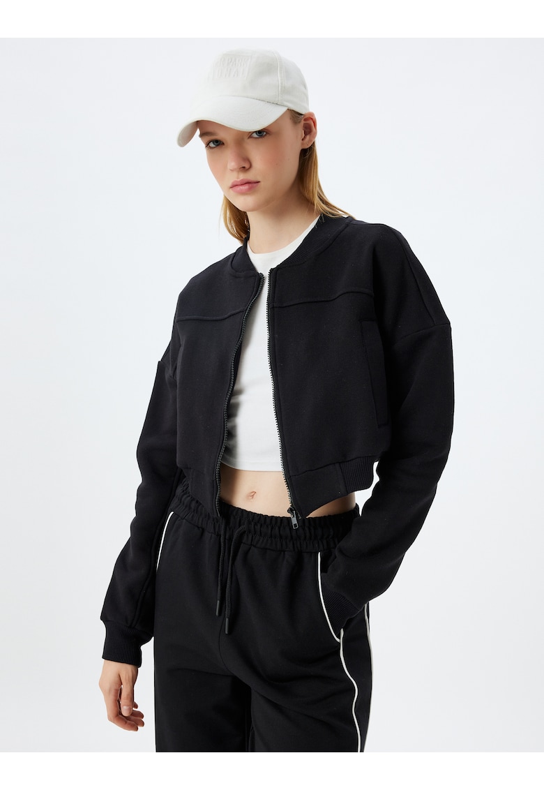 Jacheta bomber crop