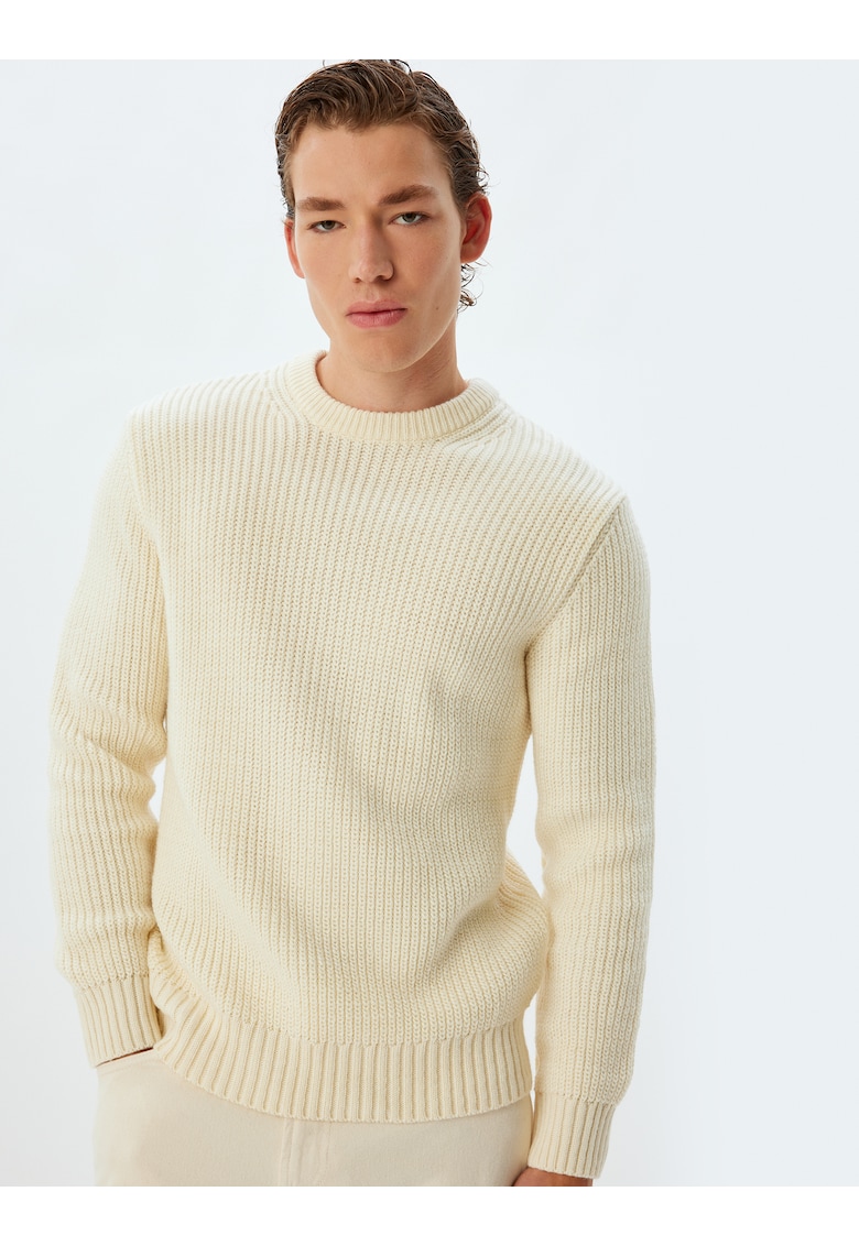 Pulover din amestec de lana