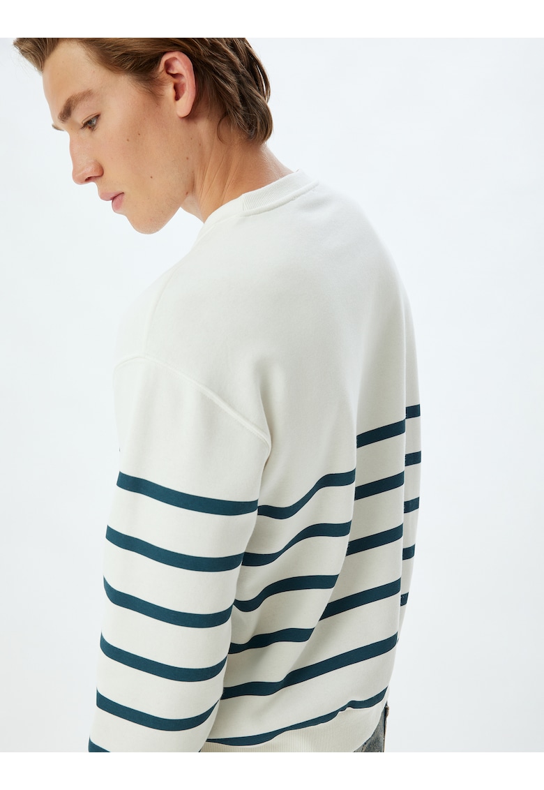 Bluza de trening lejera din amestec de bumbac Bluza de trening lejera din amestec de bumbac