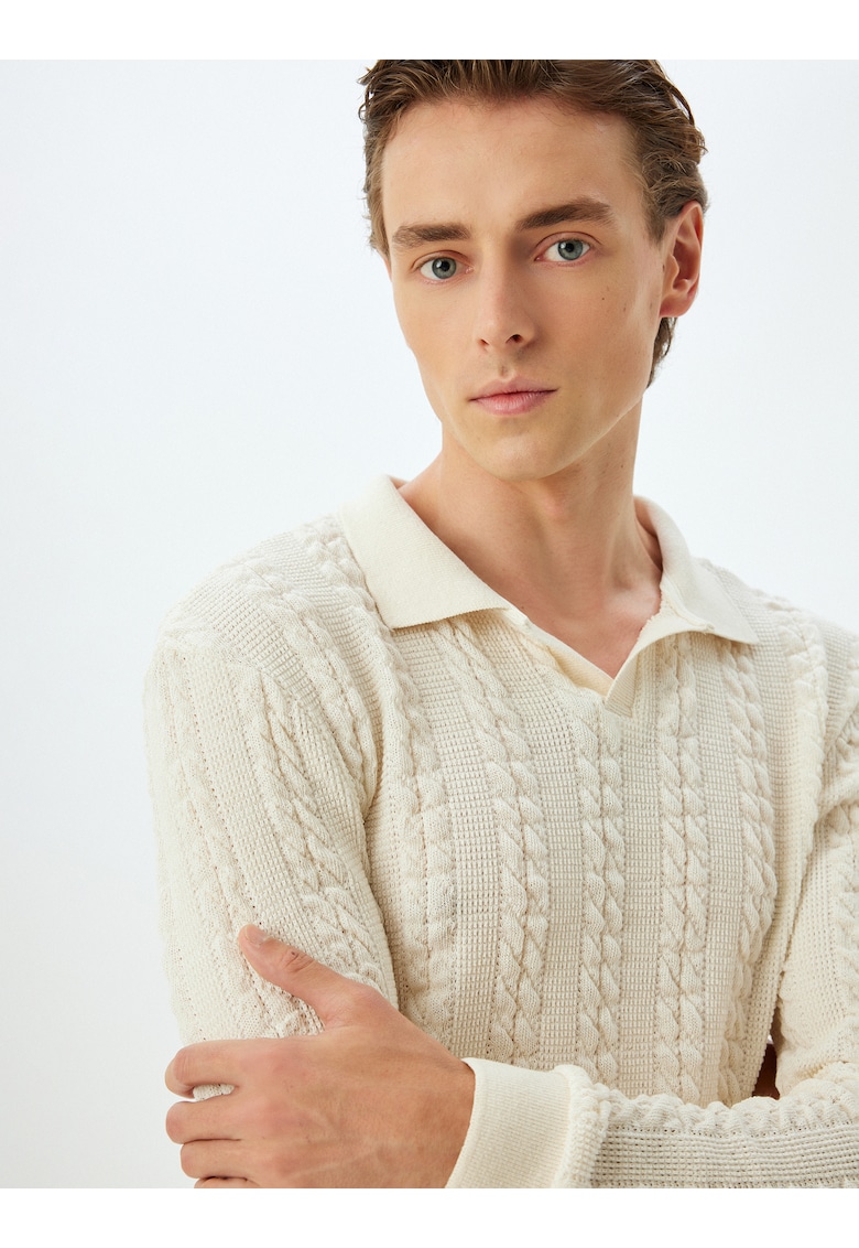 Pulover slim fit