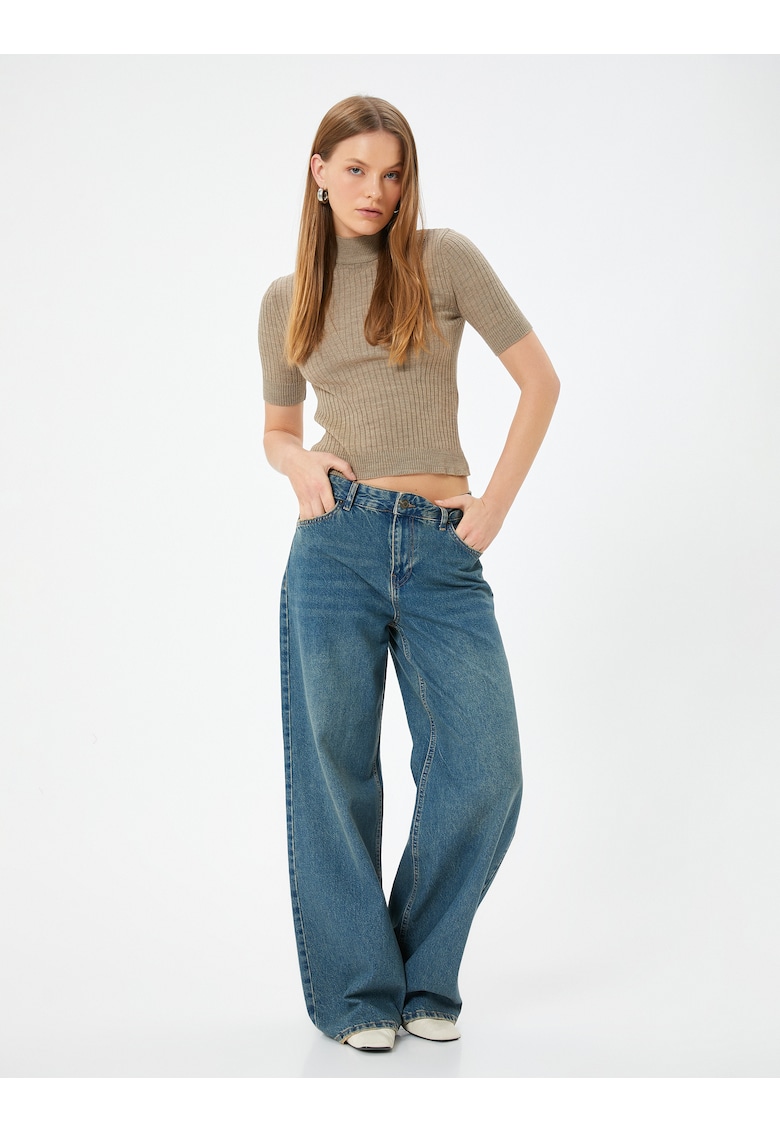 Tricou uni striat