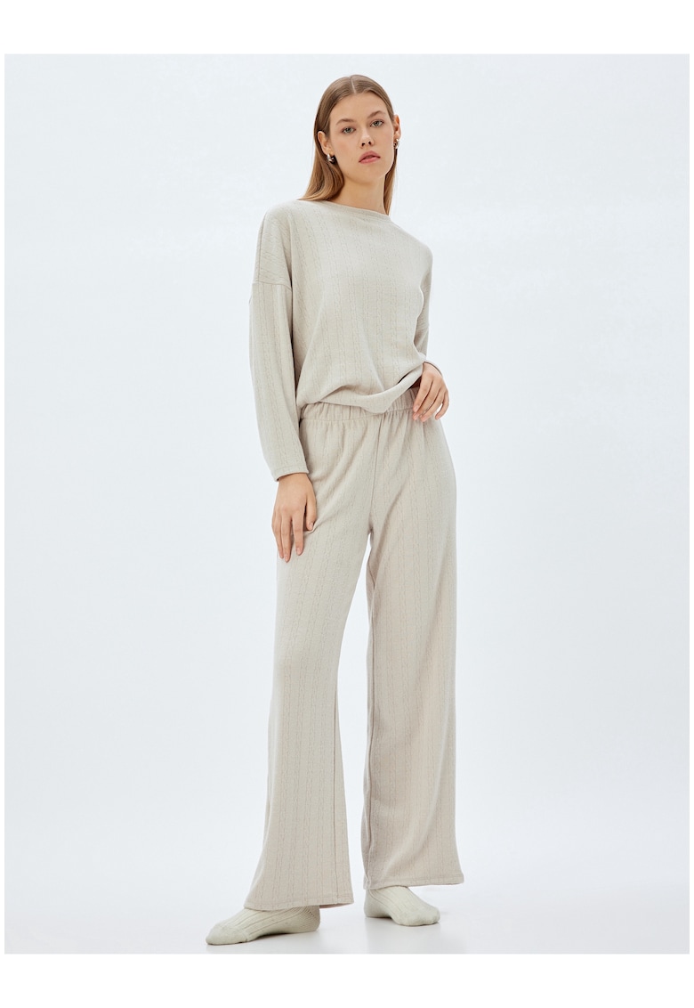 Pantaloni de pijama relaxed fit