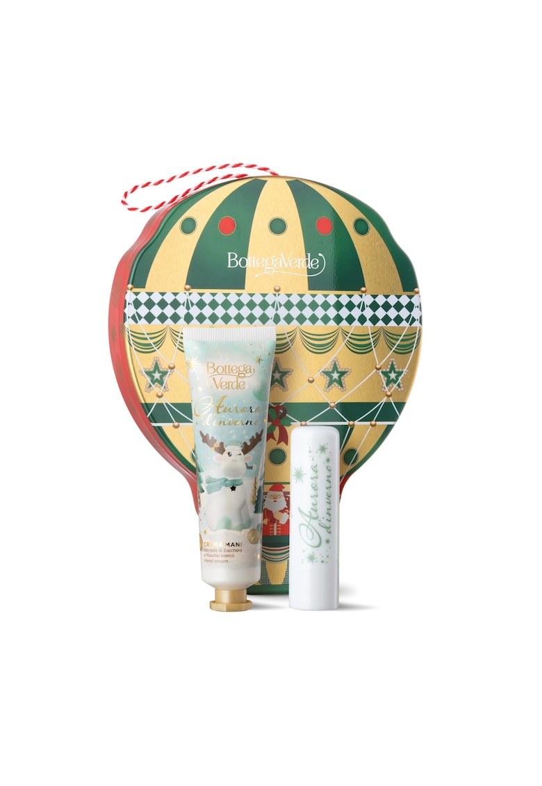 Set produse hidratare intensa - pentru buze si maini - Aurora D'inverno - 30 ML - 4 ML -