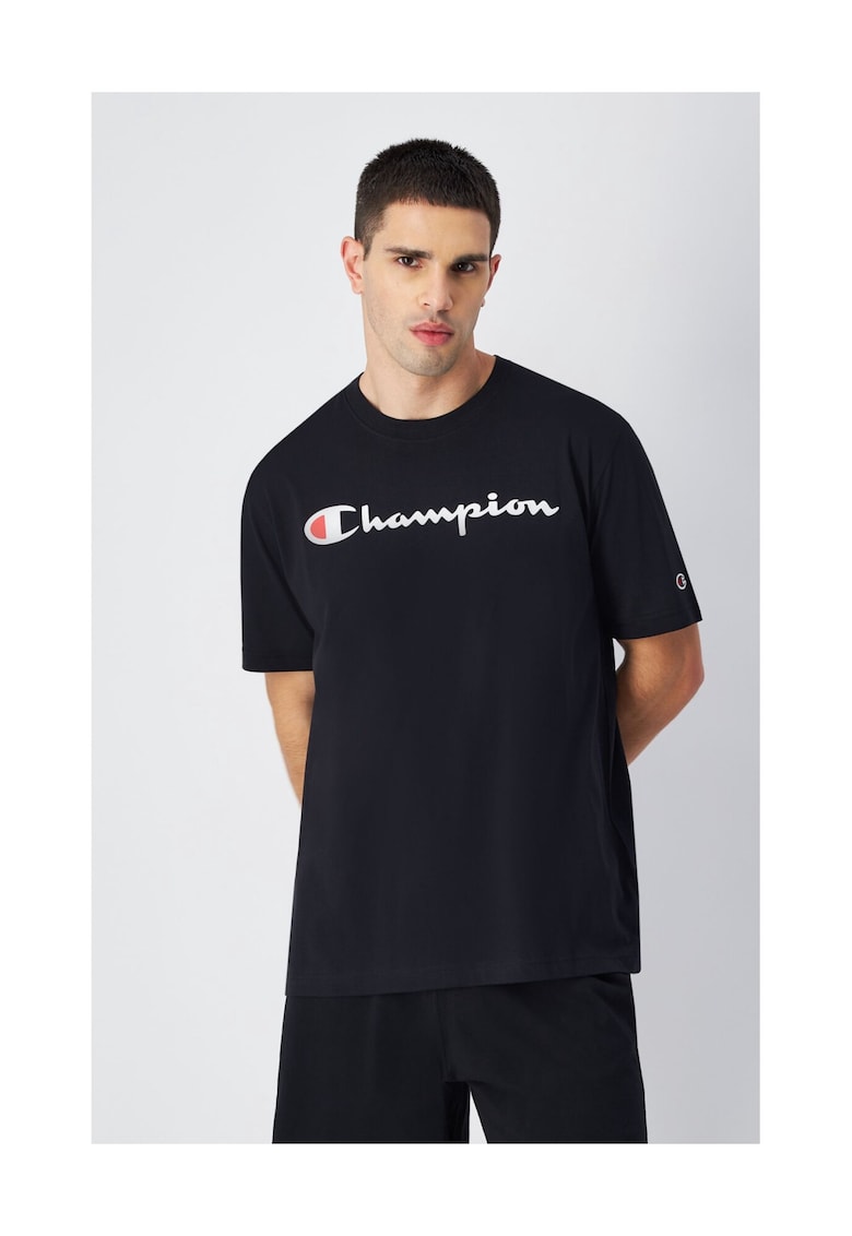 Tricou pentru barbati - 3400376 - Bumbac - Negru