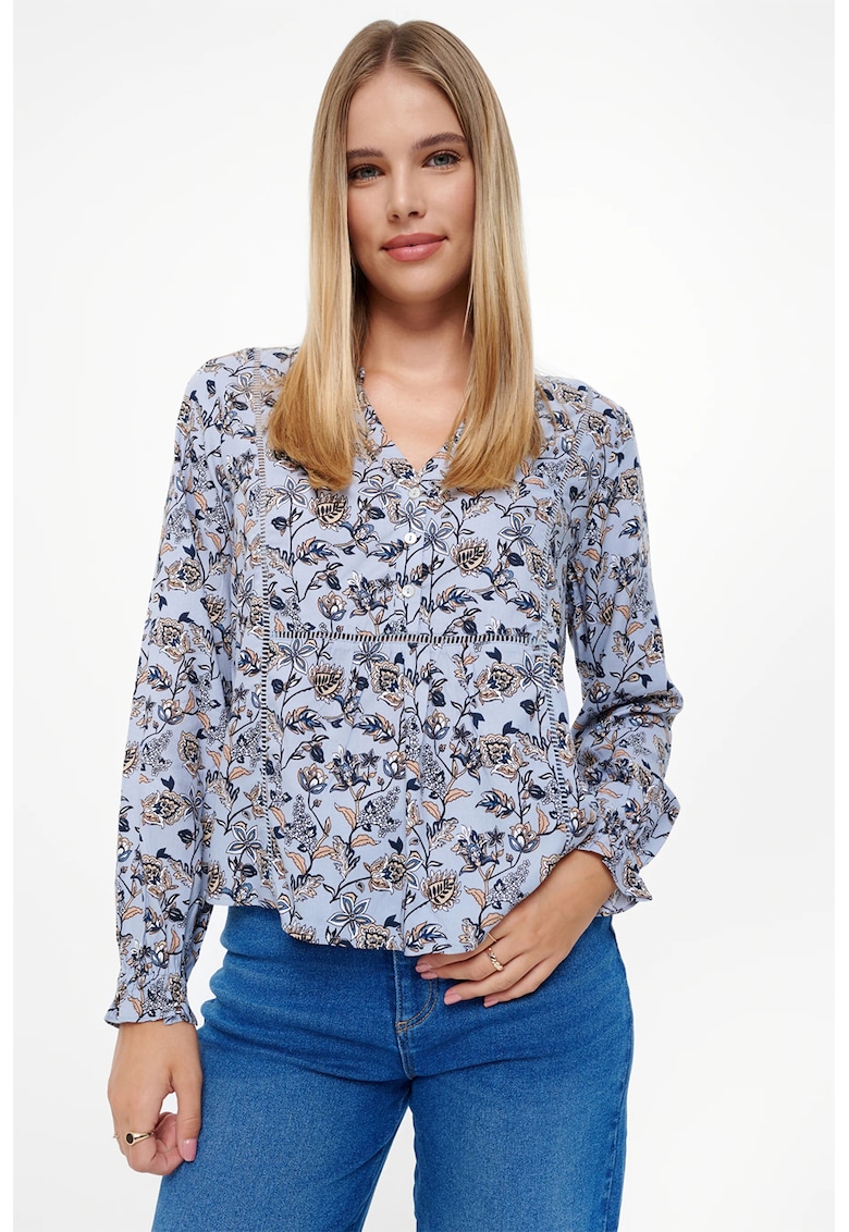 Bluza cu model si decolteu in V