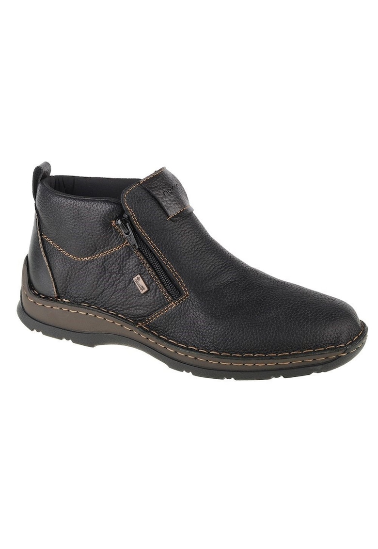 Rieker Ghete barbati piele naturala - maro - 0539800