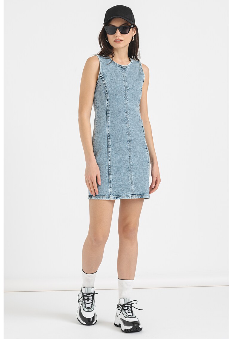 Rochie scurta din denim