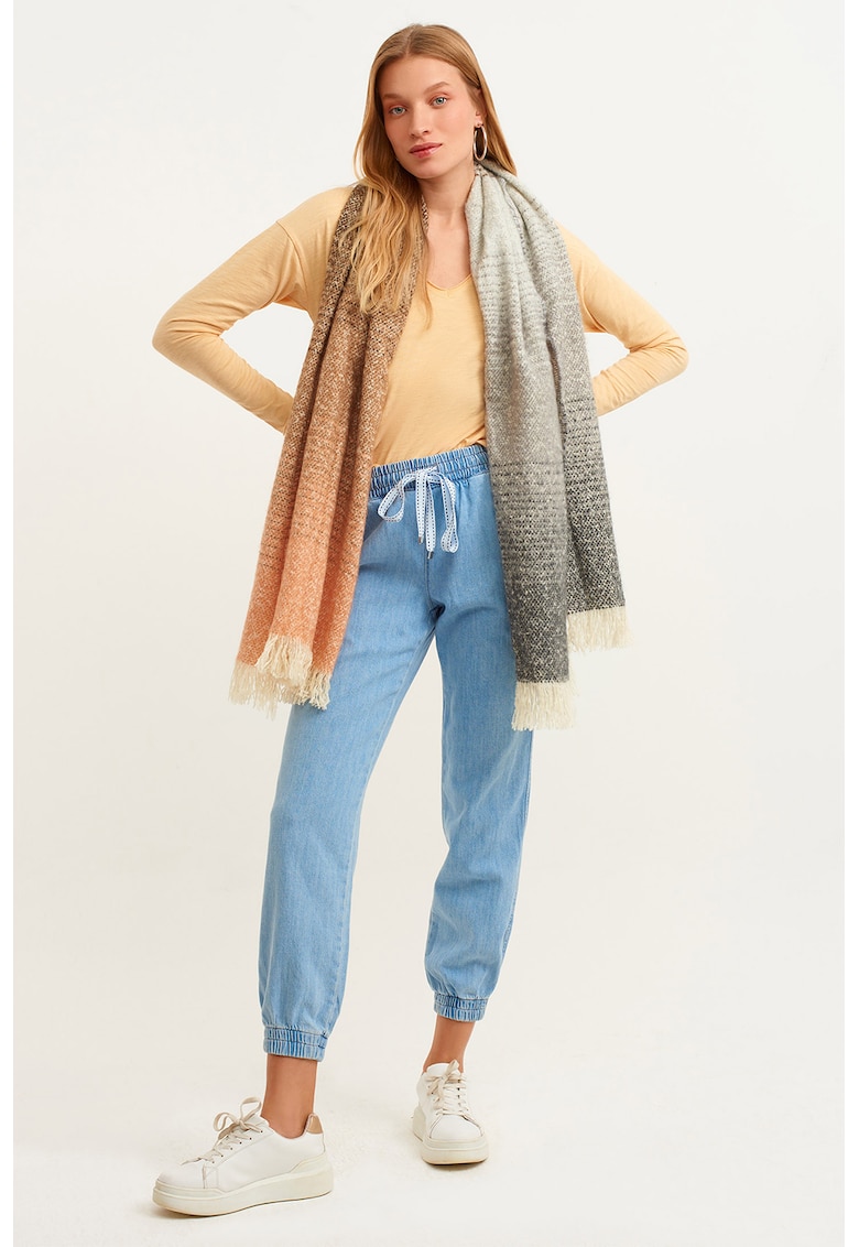 Pantaloni jogger cu buzunare laterale Carmen