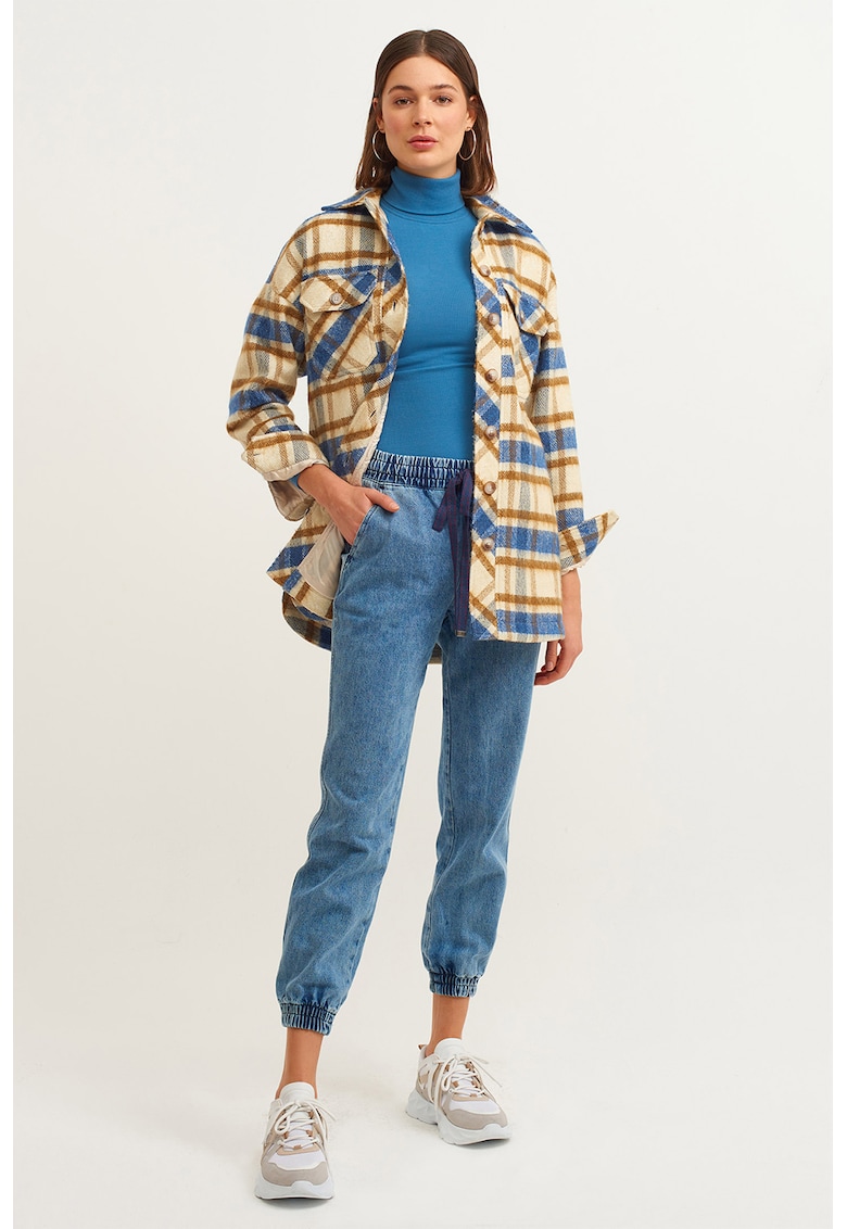 Pantaloni jogger cu buzunare laterale Carmen