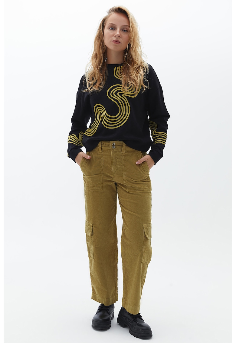 Pantaloni drepti cargo