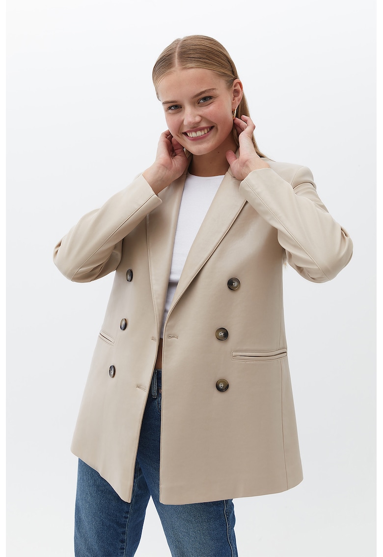 Sacou de piele ecologica