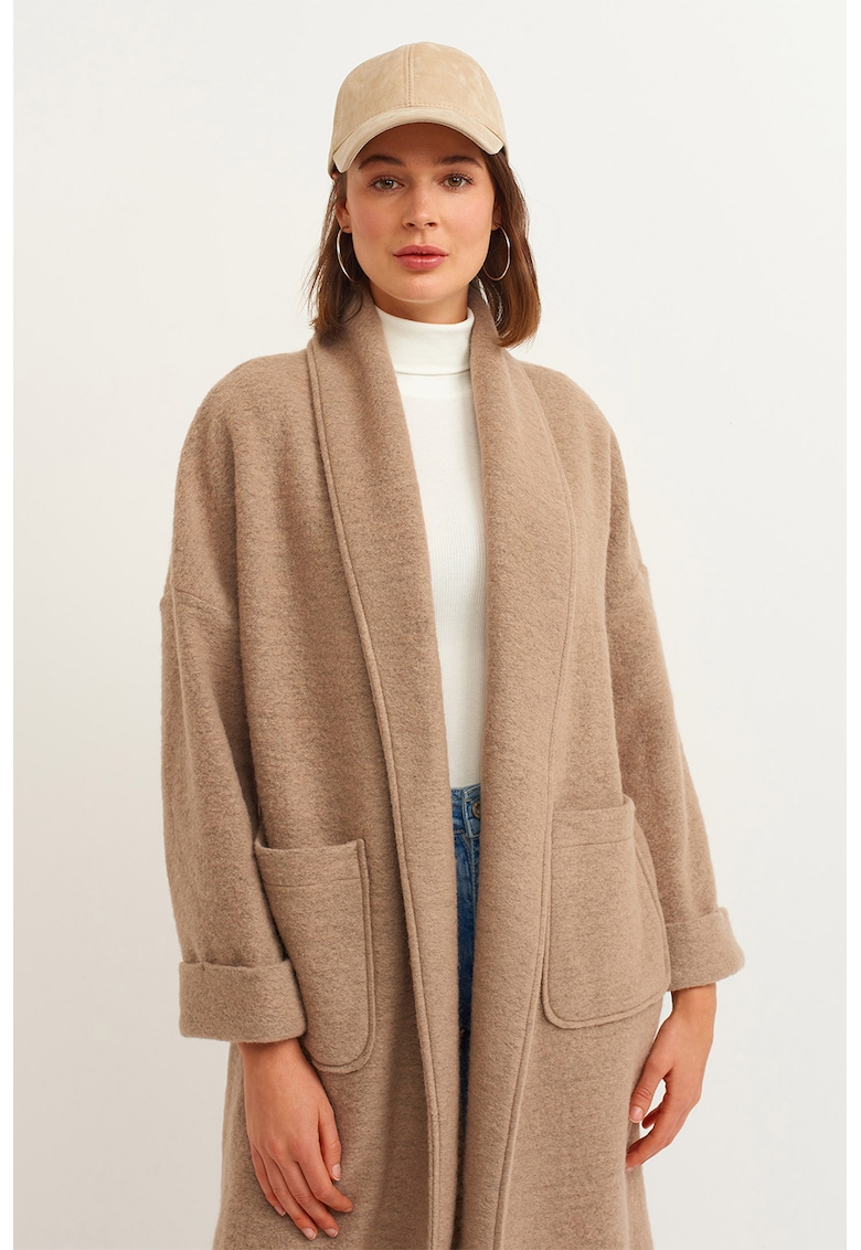 Palton din amestec de lana