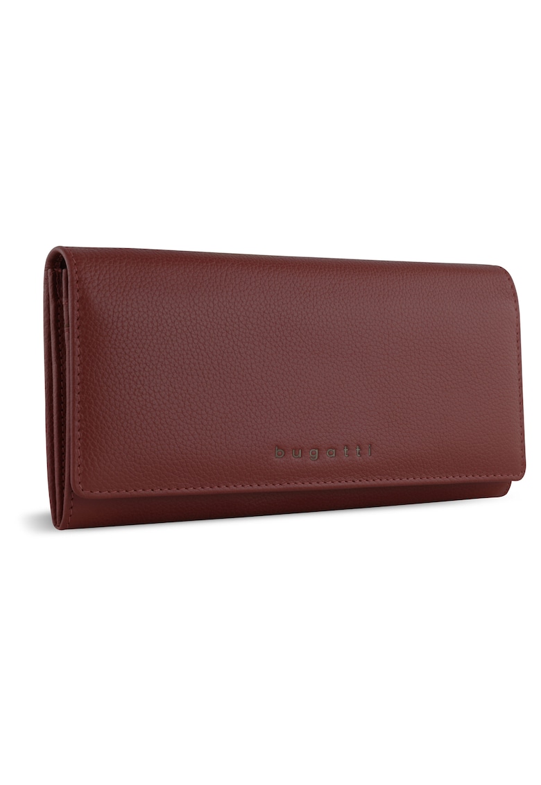Дамски портфейл Continental - естествена кожа - серия MIRA - 491011 - Интензивночервен