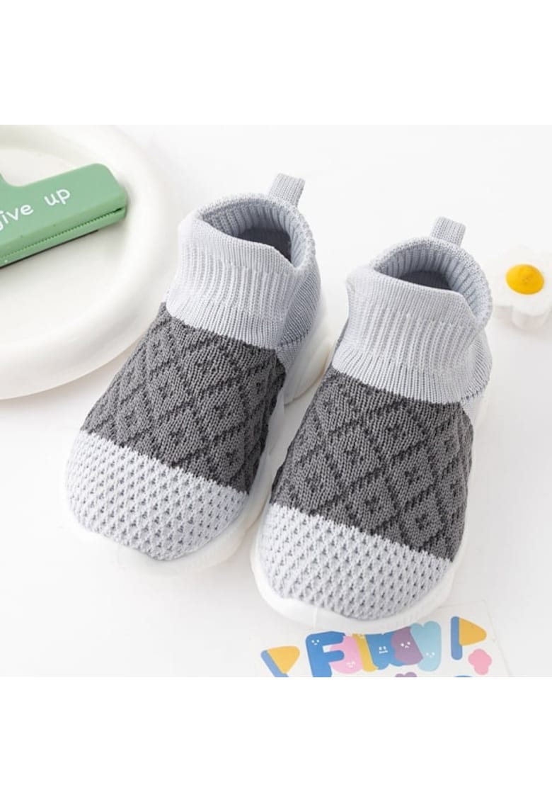 Pantofi Sport Model Crosetat - Textil - Talpa Din Cauciuc Flexibil Antiderapant