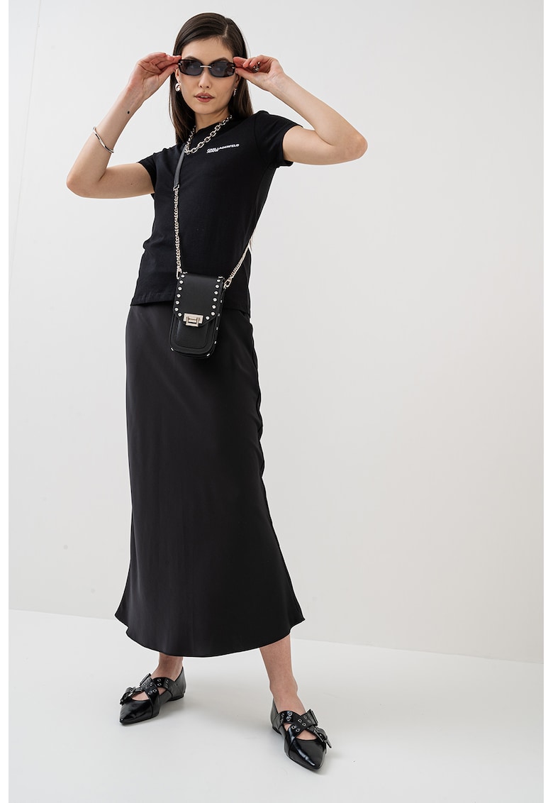 Tricou slim fit de bumbac organic