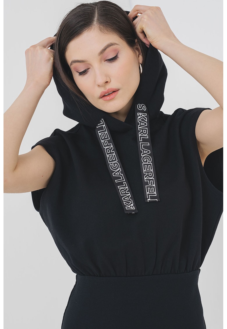 Rochie mini cambrata cu aspect 2 in 1