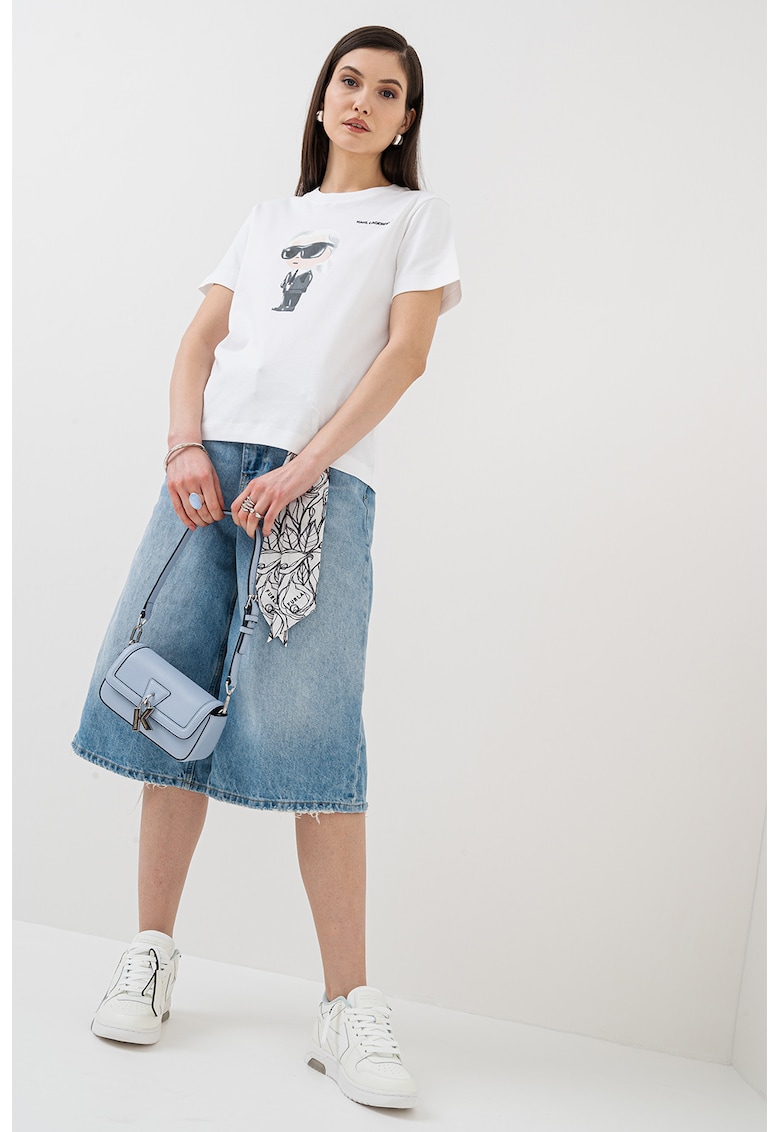 Tricou din bumbac organic cu imprimeu Tricou din bumbac organic cu imprimeu