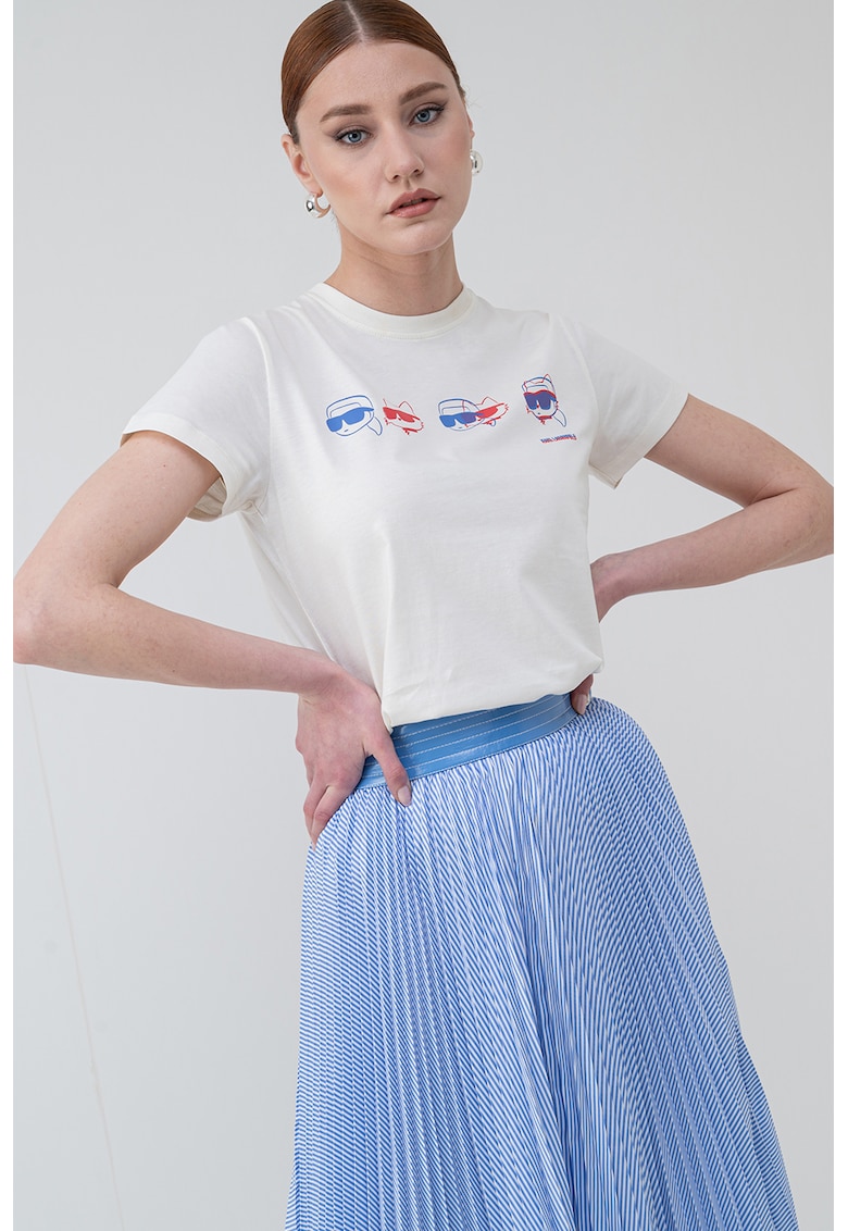 Tricou de bumbac organic cu imprimeu