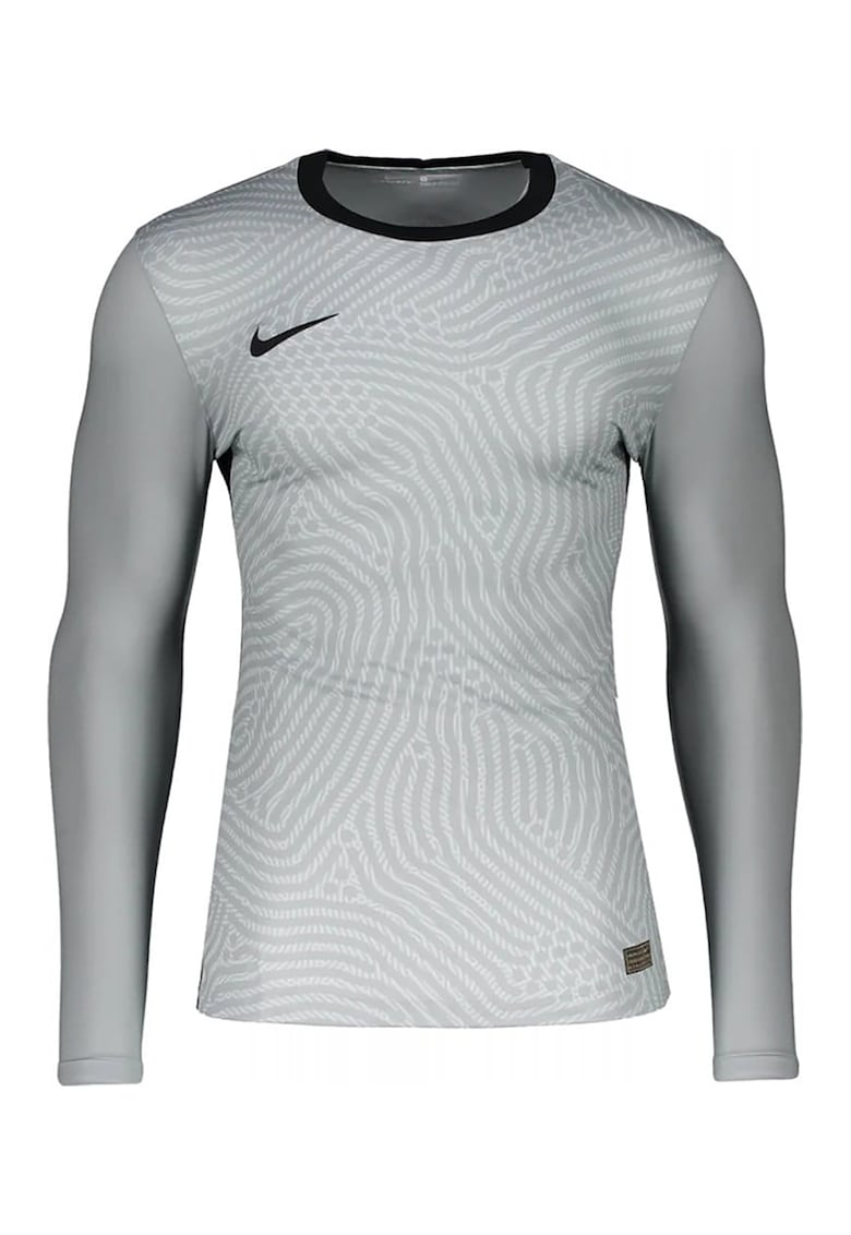 Bluza slim-fit cu imprimeu si tehnologie Dri-Fit - pentru fotbal