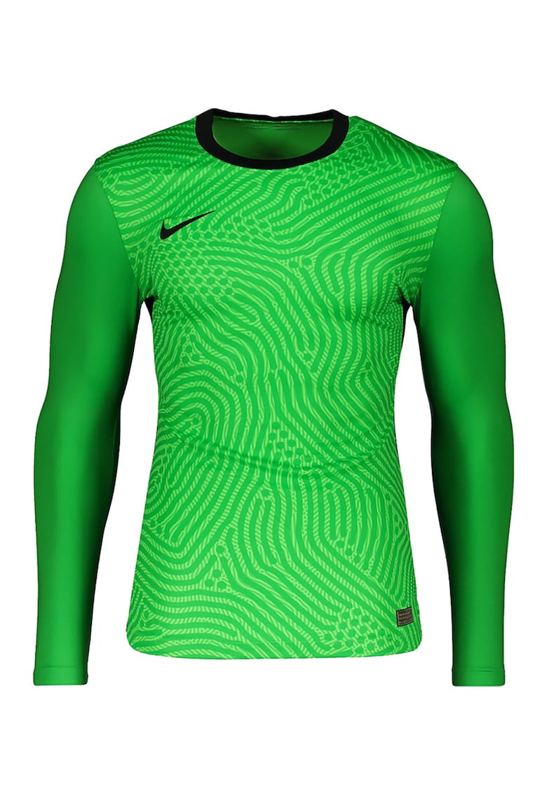 Bluza slim-fit cu imprimeu si tehnologie Dri-Fit - pentru fotbal