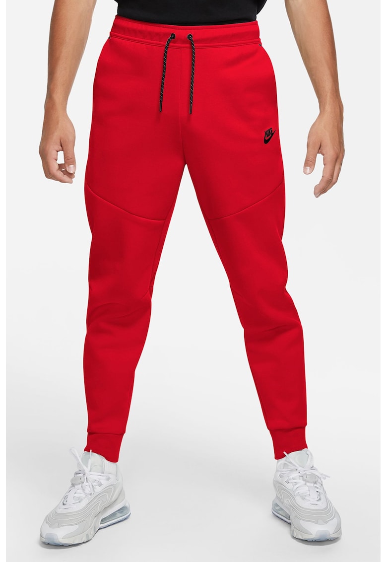 Pantaloni de trening conici cu buzunare oblice Tech