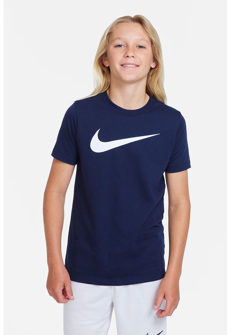 Tricou cu logo supradimensionat si tehnologie Dri-Fit - pentru fotbal Tricou cu logo supradimensionat si tehnologie Dri-Fit - pentru fotbal