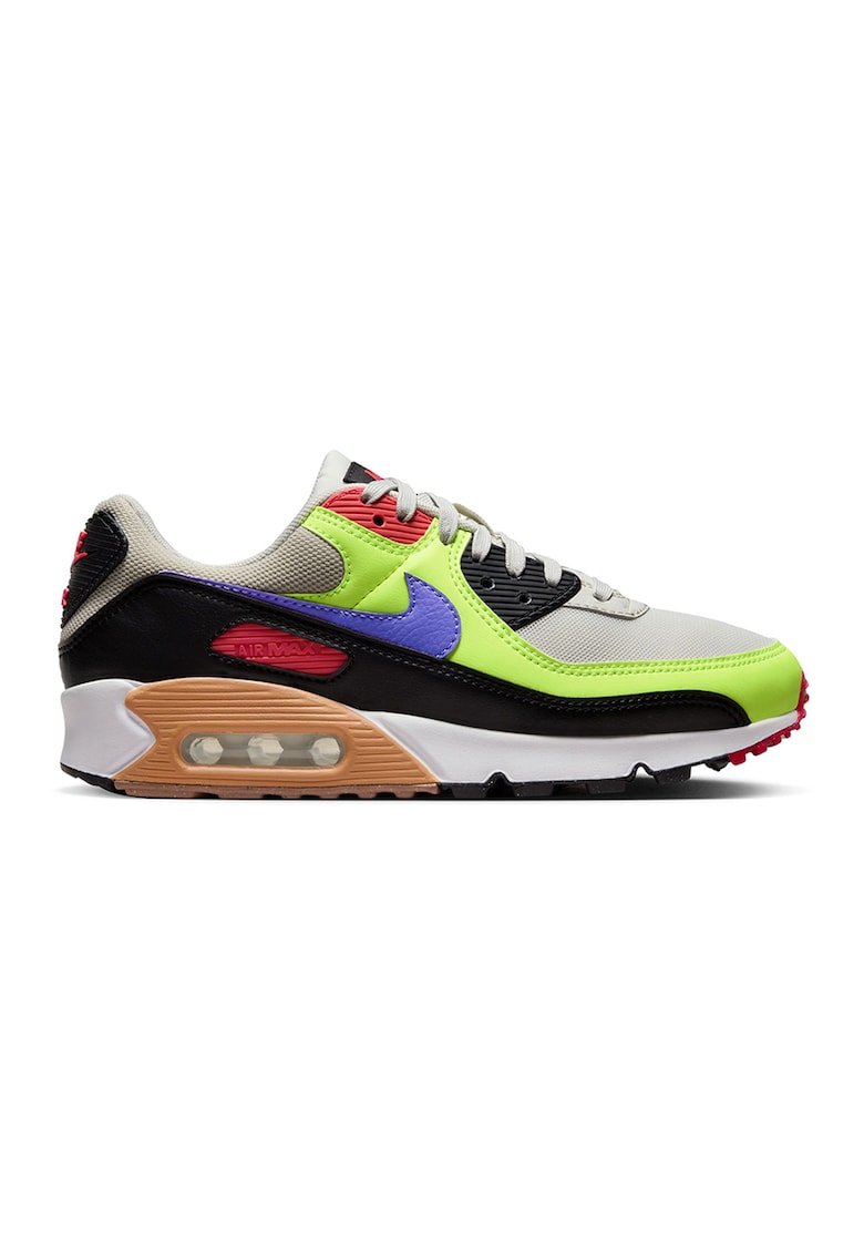 Pantofi sport din piele ecologica cu garnituri din material textil Air Max 90