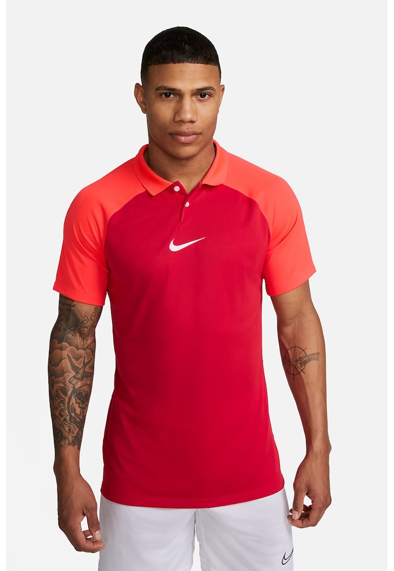 Tricou polo cu tehnologie Dri-FIT si maneci raglan pentru fotbal Academy