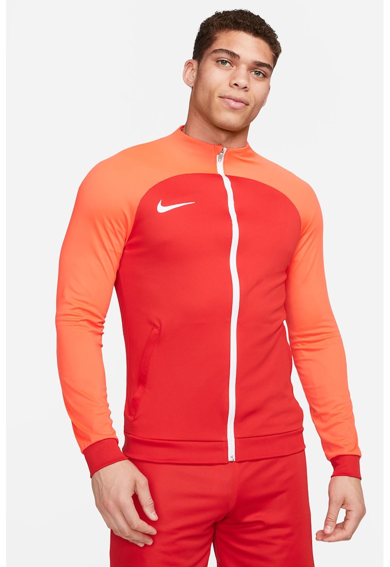Bluza cu tehnologie Dri-FIT si fermoar pentru fitness Academy