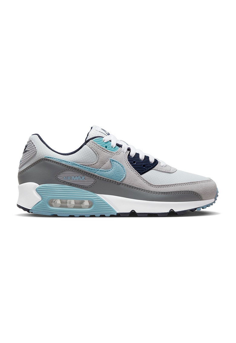 Pantofi sport cu insertii din piele intoarsa Air Max 90