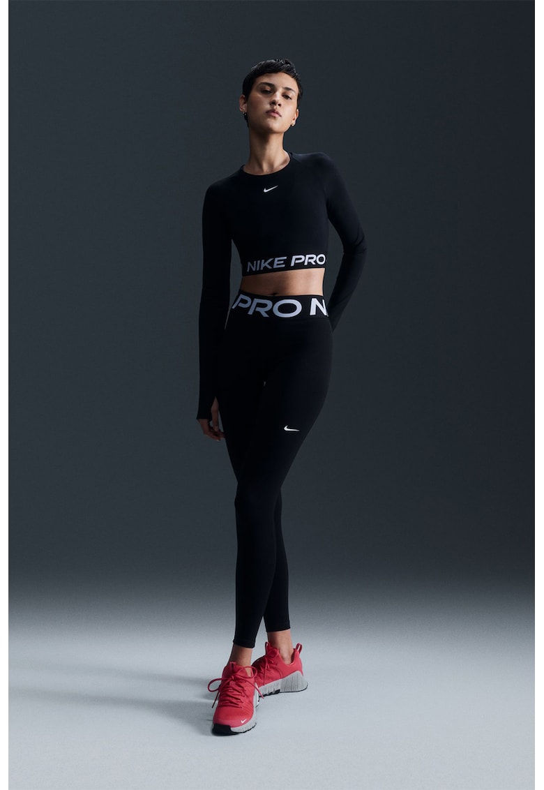 Bluza crop pentru fitness Dri Fit Pro