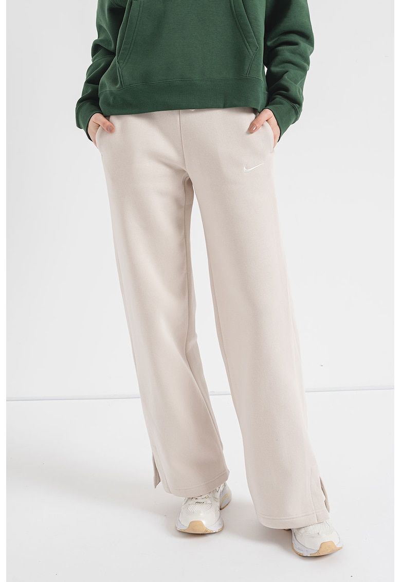 Pantaloni de trening cu croiala ampla si talie inalta Phoenix