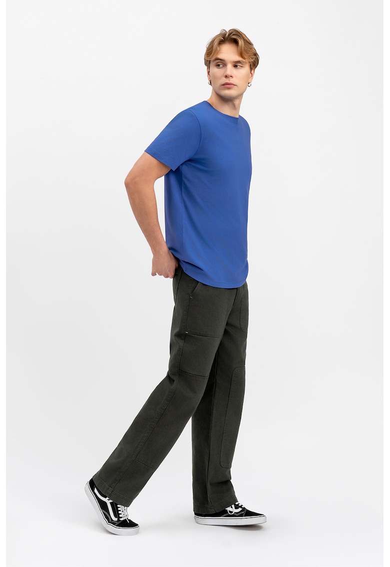 Tricou unisex de bumbac - Albastru inchis