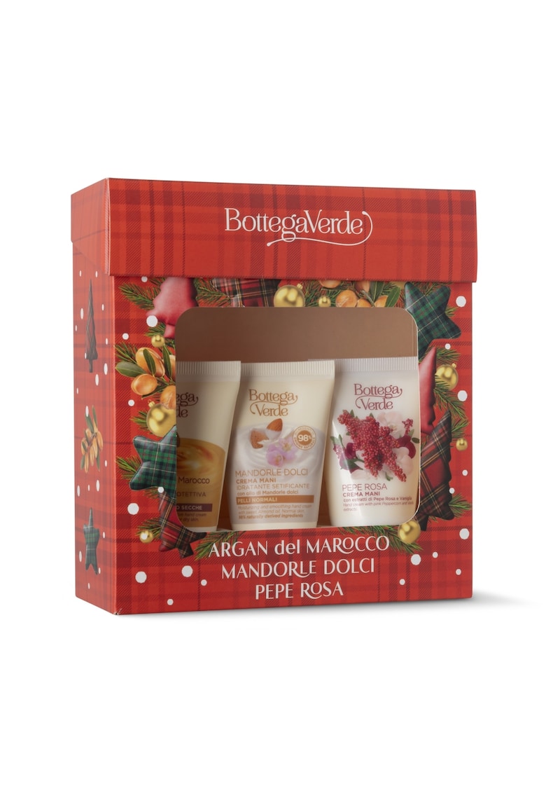 Set cadou hidratare maini in 3 arome deosebite - Pepe Rosa - 3x30 ML -