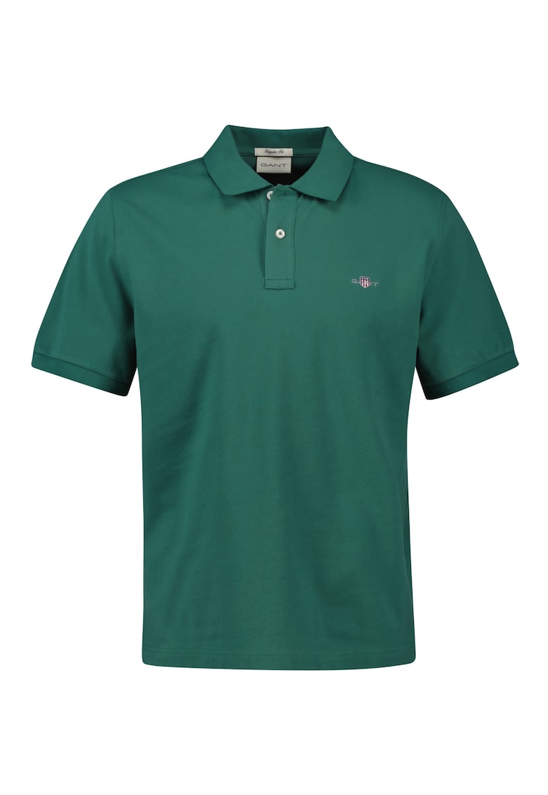 Tricou polo regular fit de bumbac Shield