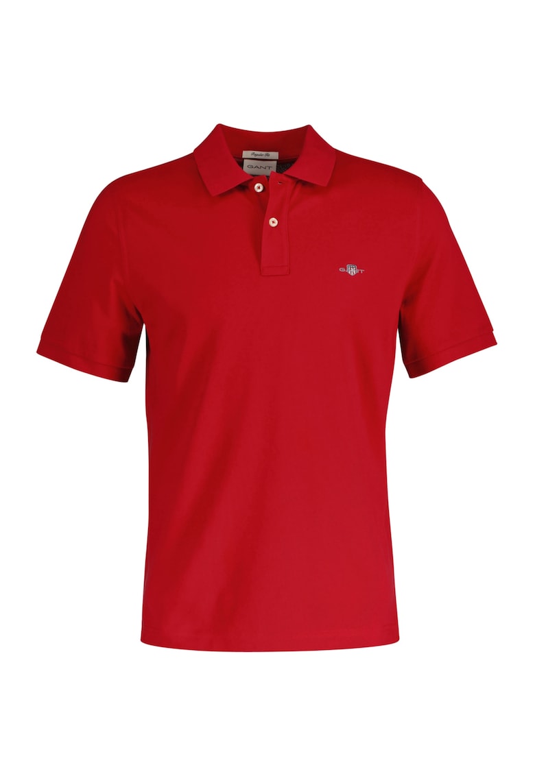 Tricou polo regular fit de bumbac Shield